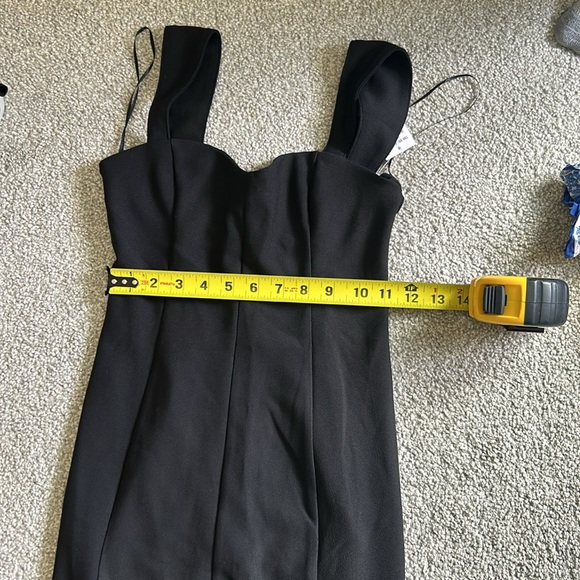 Abercrombie & Fitch Wide Strap Corset Midi Dress - Picture 9 of 10